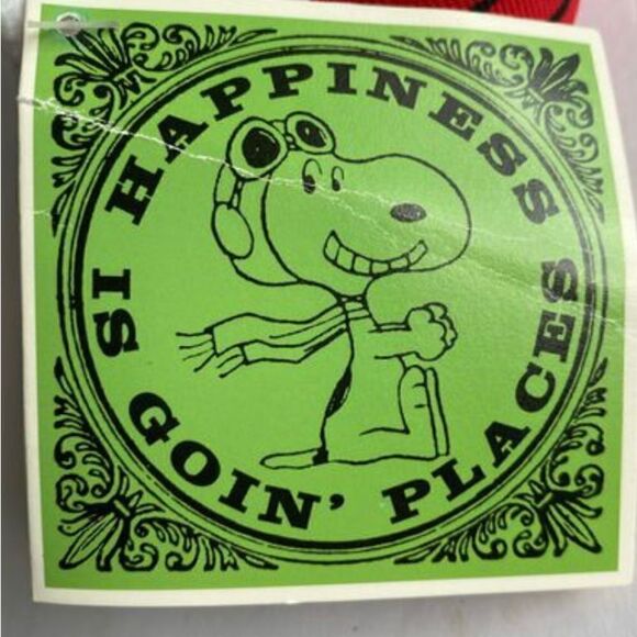 Snoopy/peanuts, NWT Deadstock, vintage Hallmark ace in a basket, plush - Picture 6 of 7